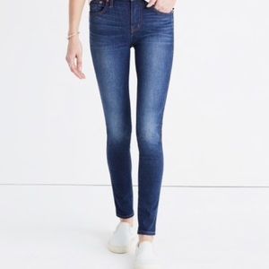 Madewell 9” High Riser Skinny Jeans